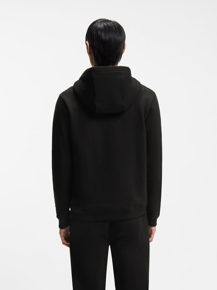 【马年新春系列】徽标艺术图案棉质拉链连帽衫