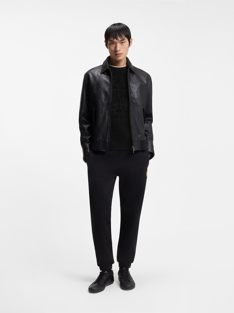 【马年新春系列】针织提花图案羊毛混纺毛衣