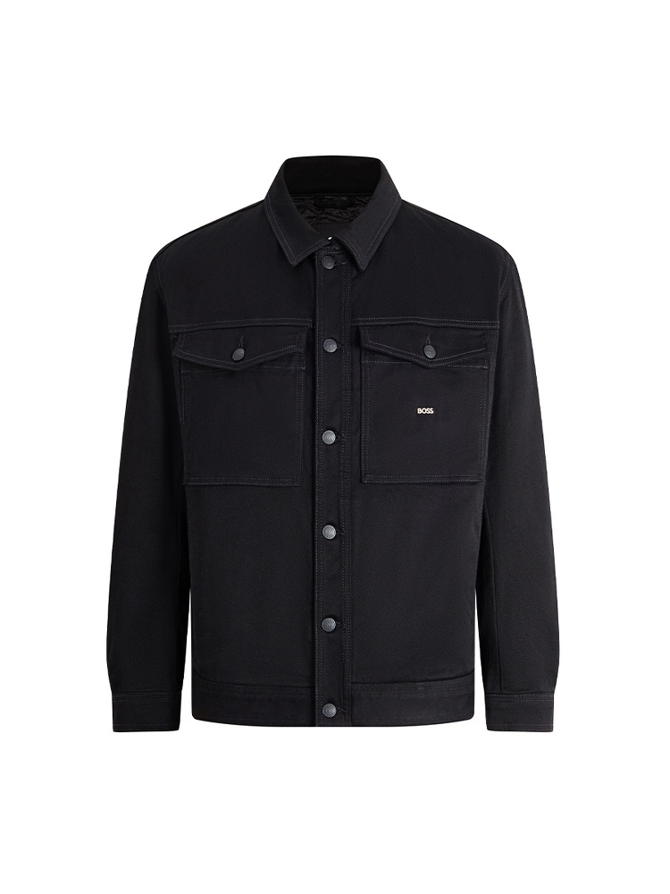 【马年新春系列】刺绣艺术图案弹力棉牛仔夹克