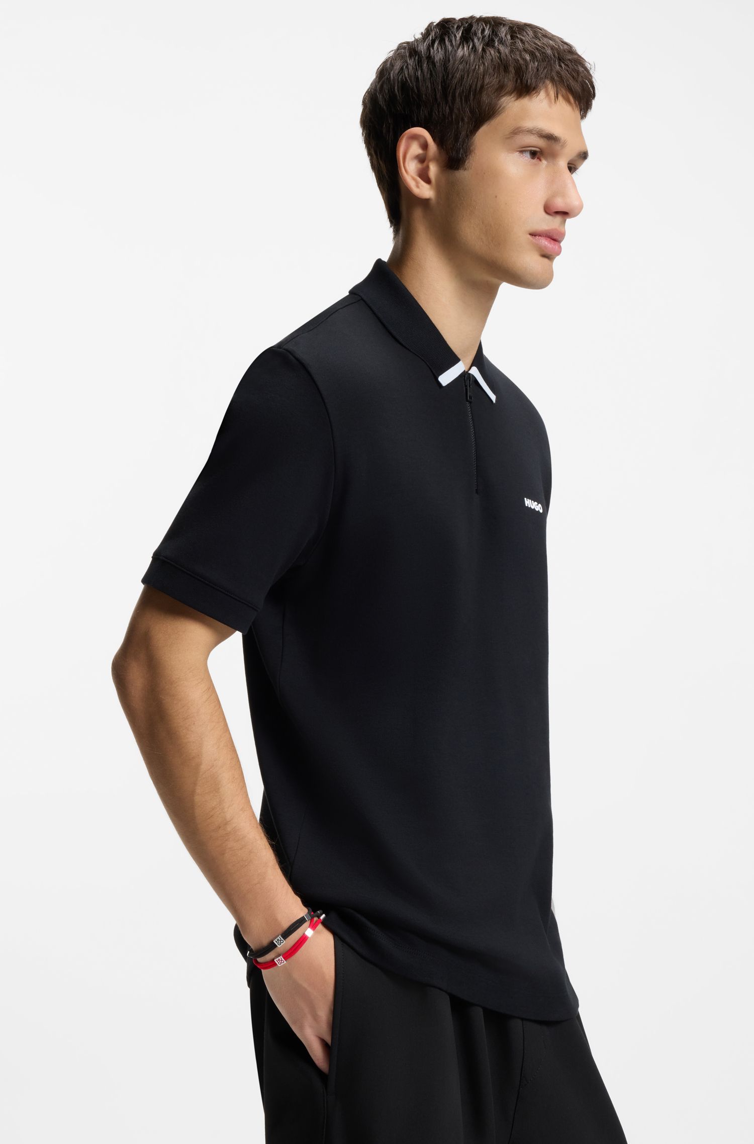 【HUGO雨果】绳索袖扣两只装