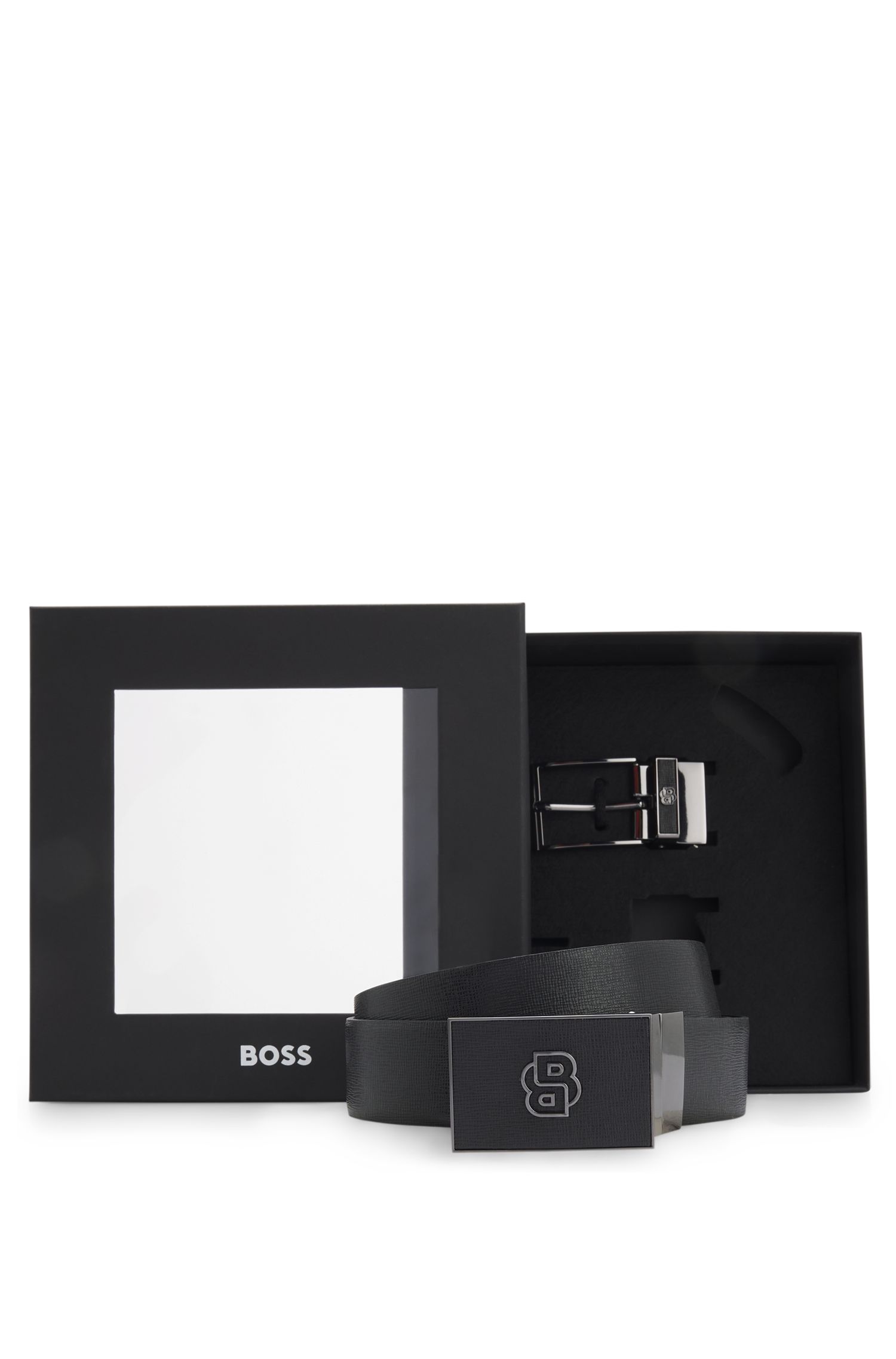 【BOSS博斯】Double B系列金属字母腰带