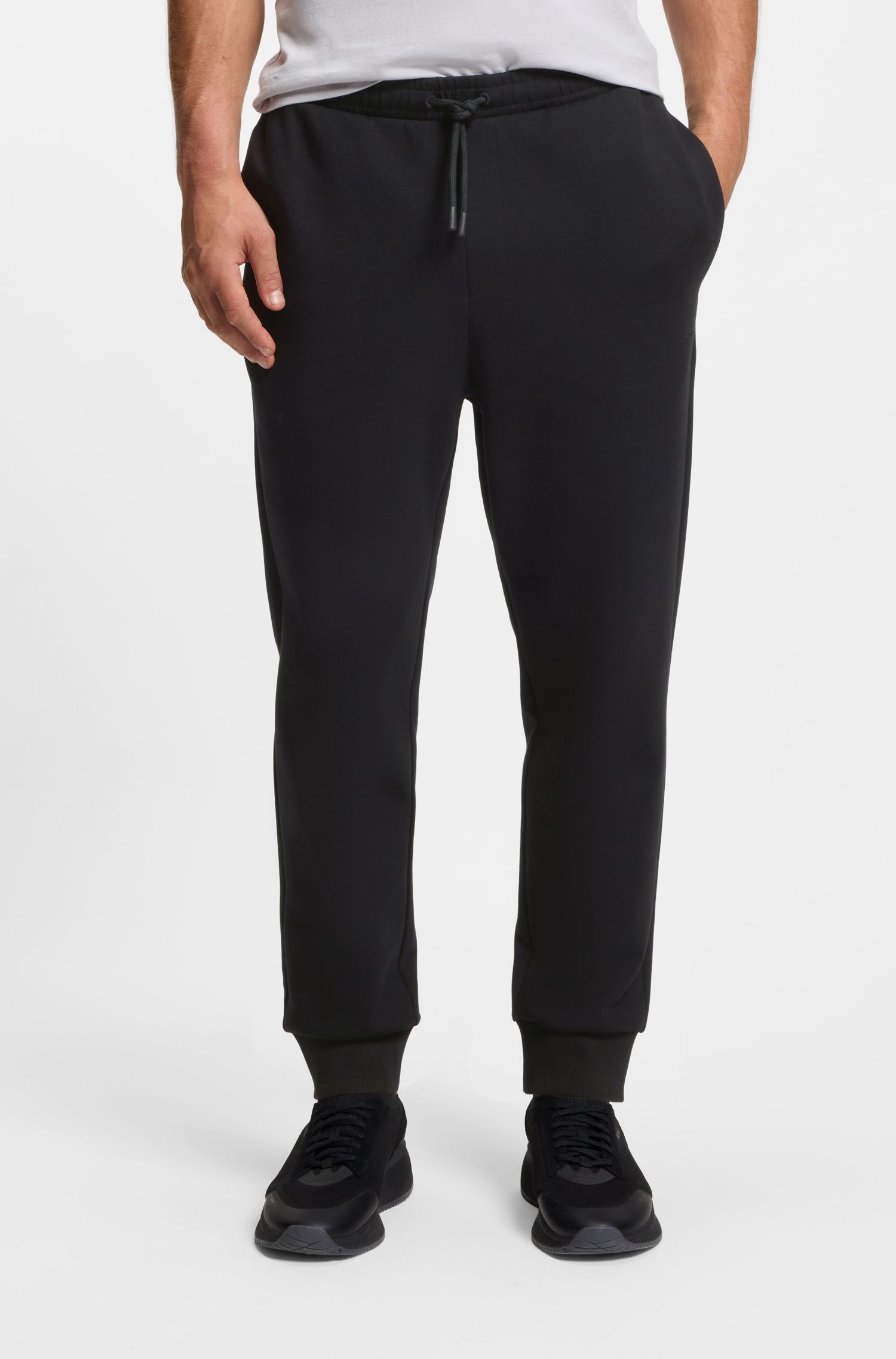 【BOSS博斯】抽绳运动卫裤