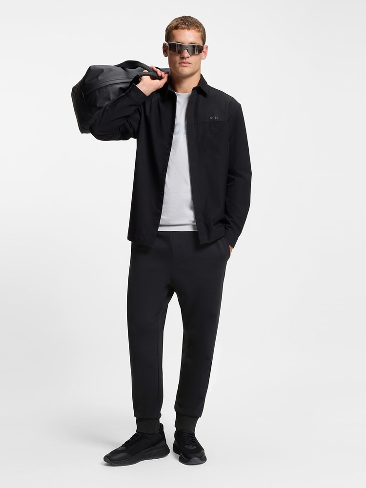 【BOSS博斯】抽绳运动卫裤