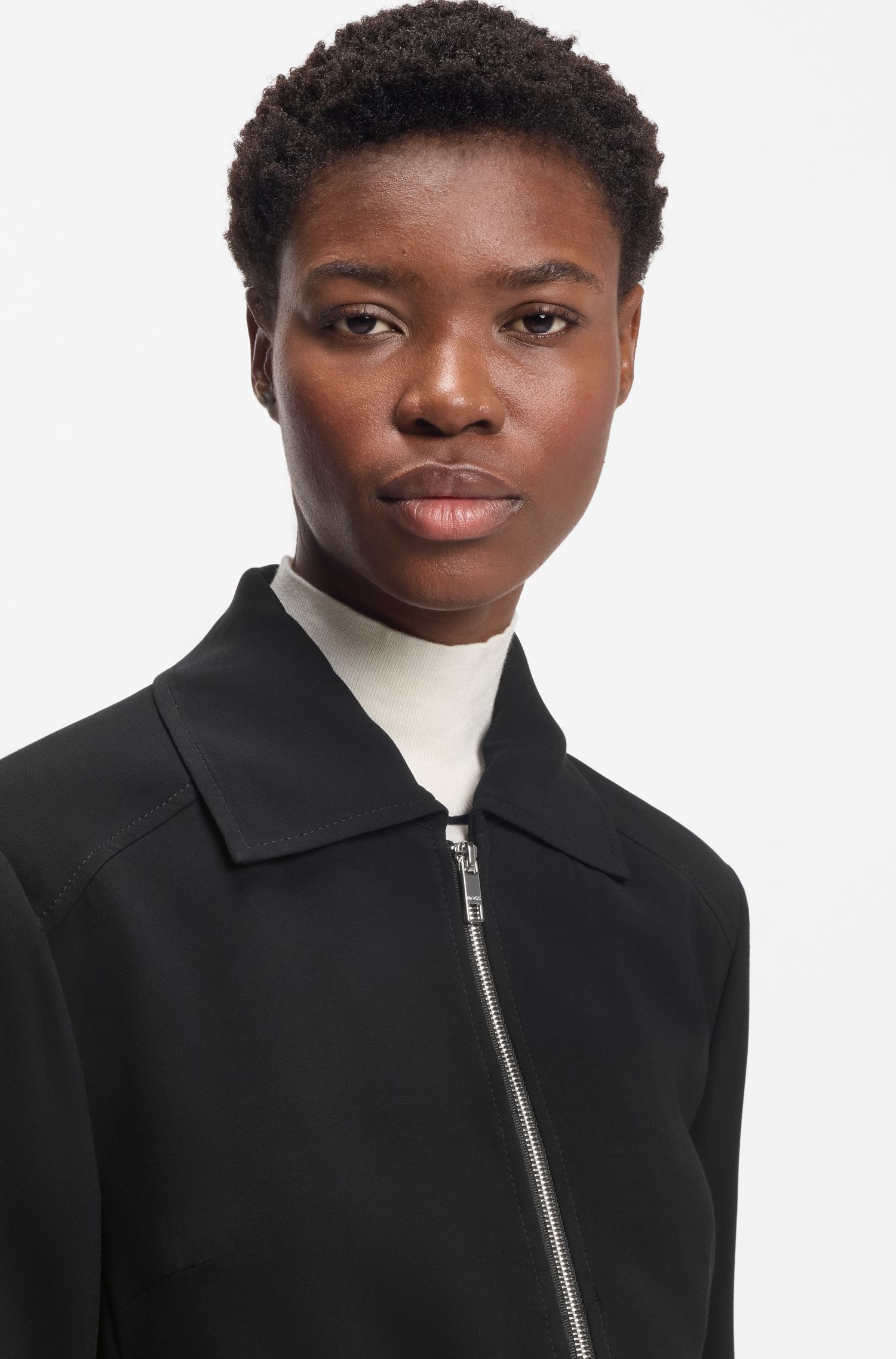 【BOSS博斯】拉链夹克外套