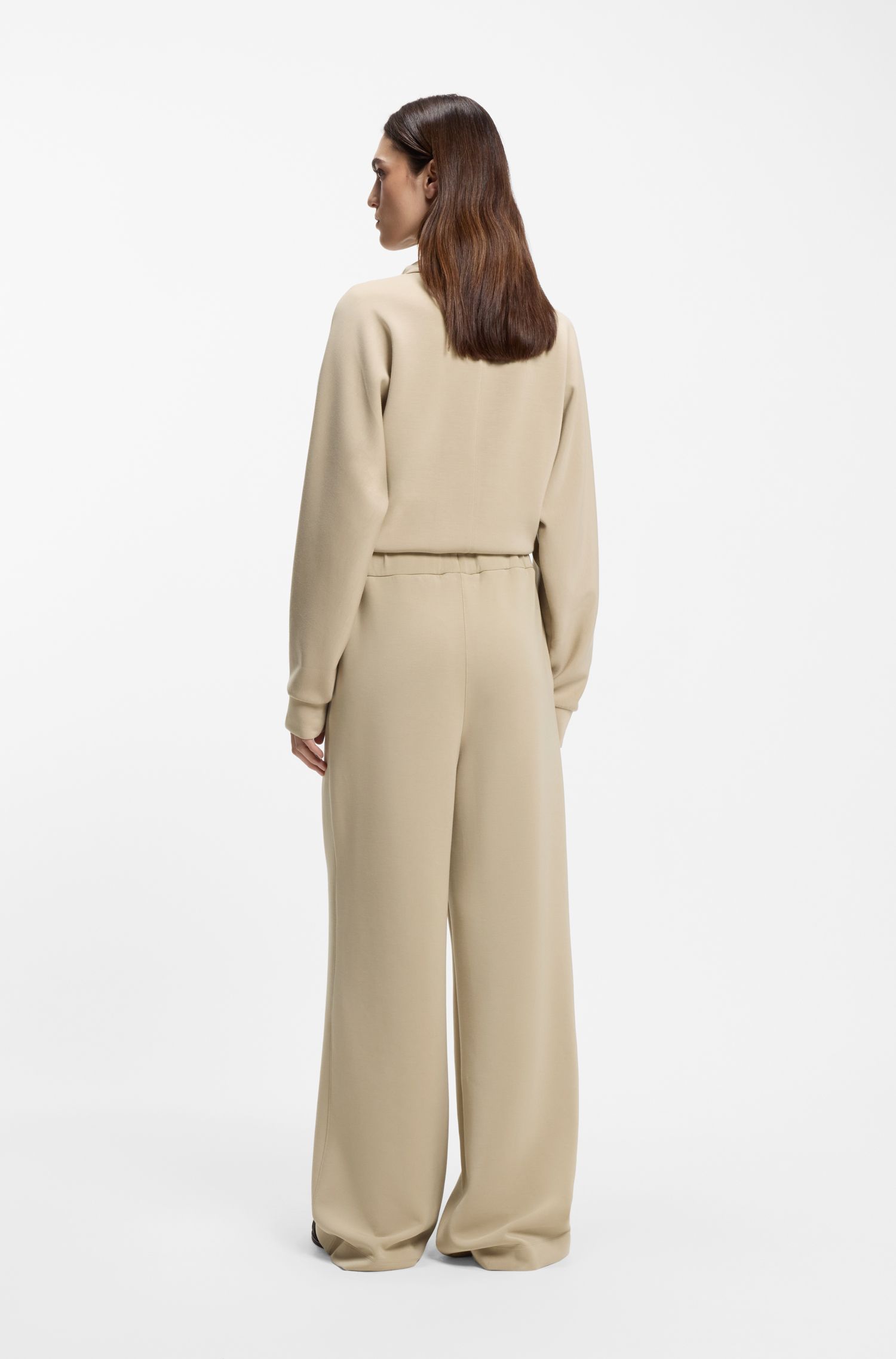 【BOSS博斯】休闲宽松阔腿裤