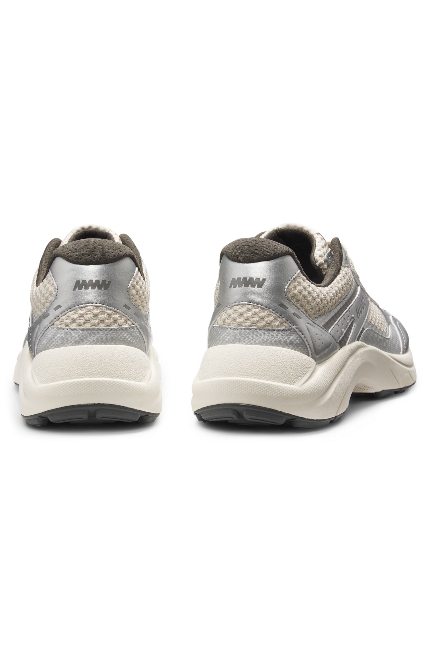 【HUGO雨果】网面细节徽标装饰运动鞋