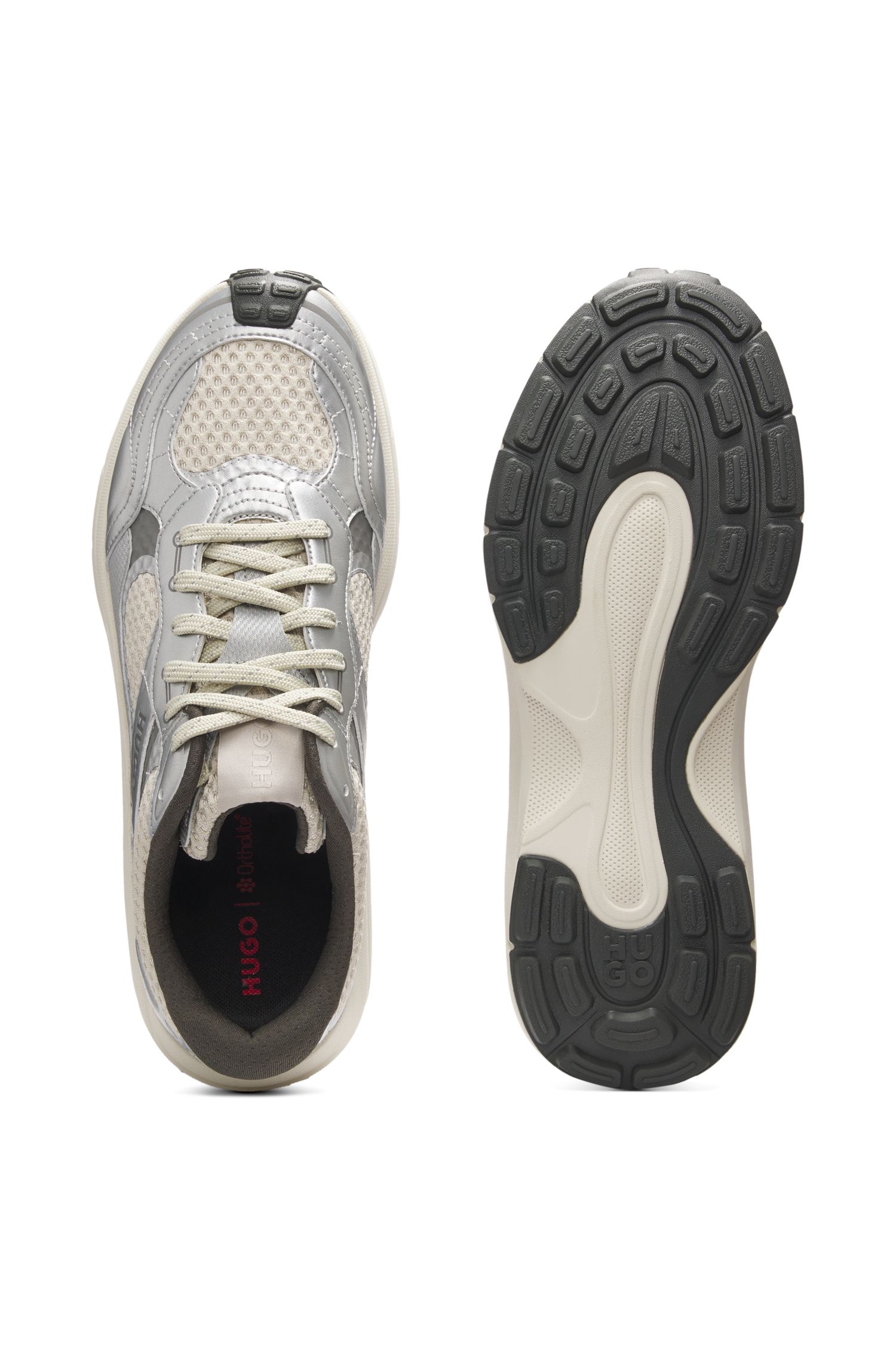 【HUGO雨果】网面细节徽标装饰运动鞋