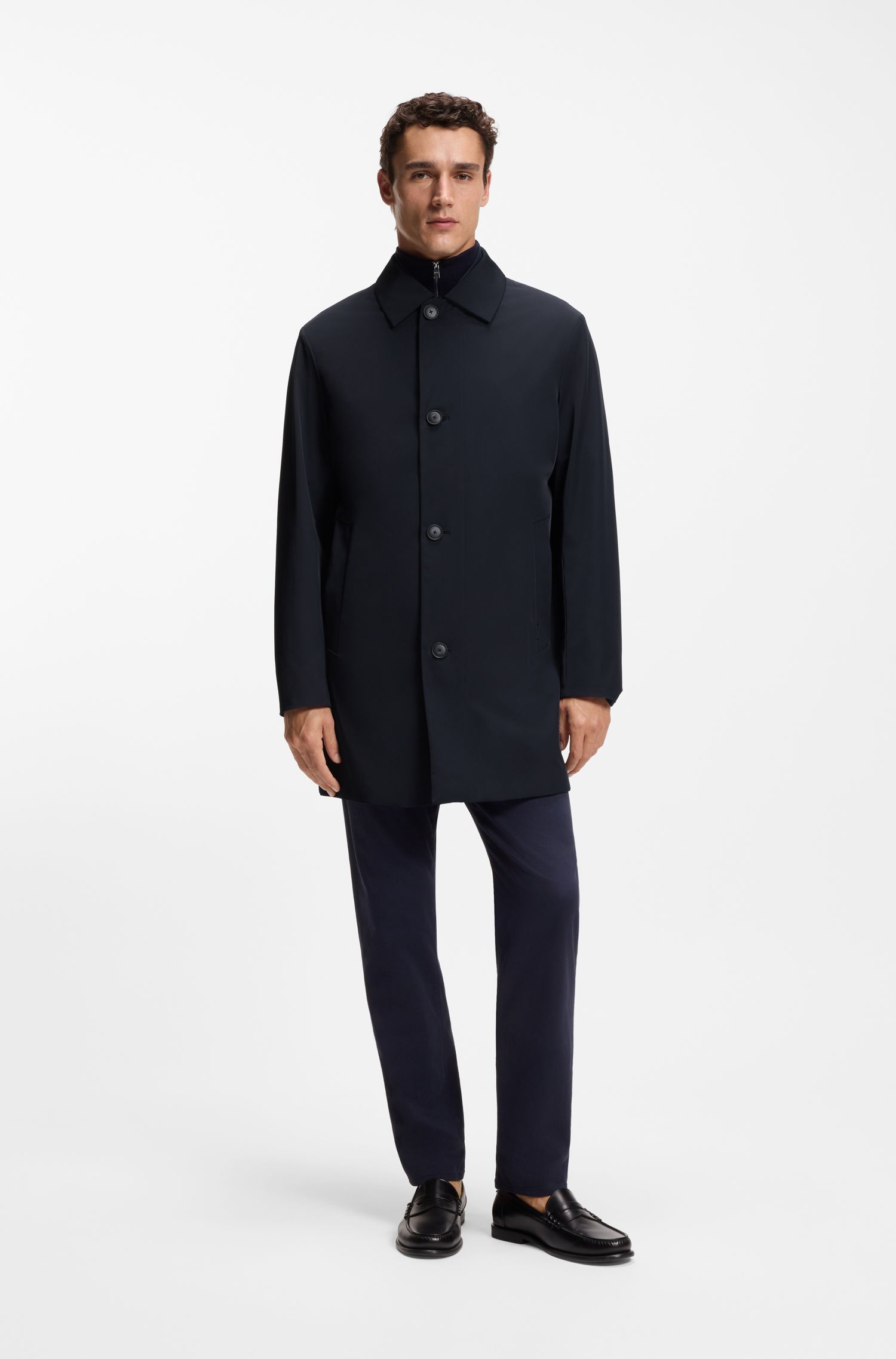 【BOSS博斯】抗皱防泼水外套