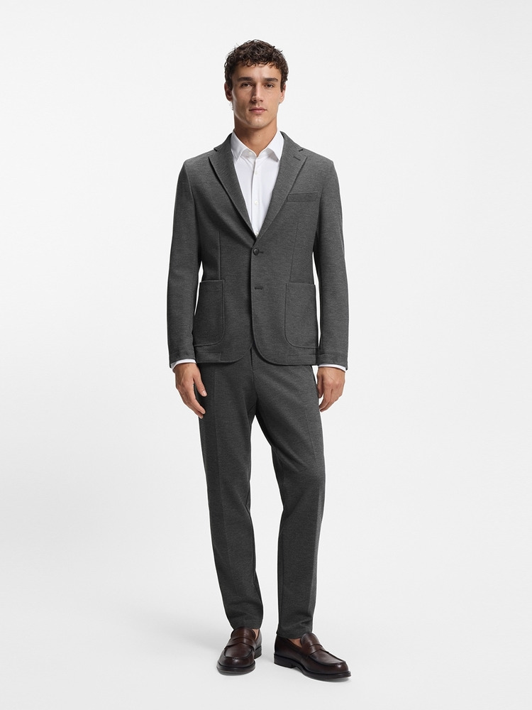 【BOSS博斯】高弹面料修身版型西装外套