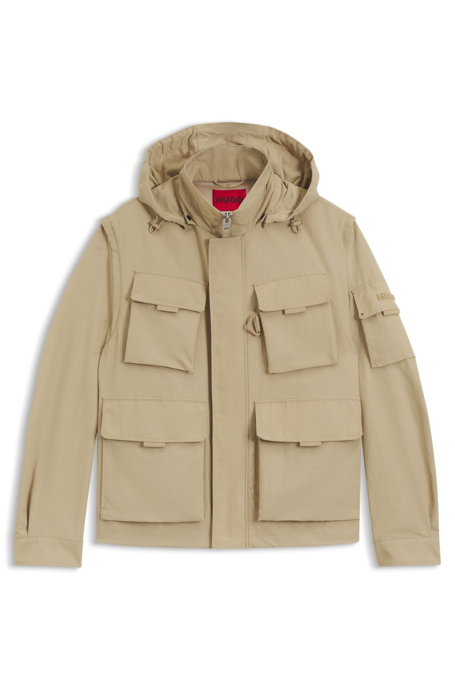 【HUGO雨果】工装细节常规版型夹克