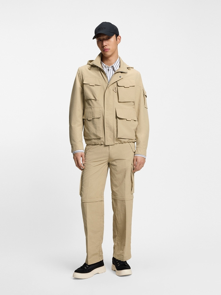 【HUGO雨果】工装细节常规版型夹克