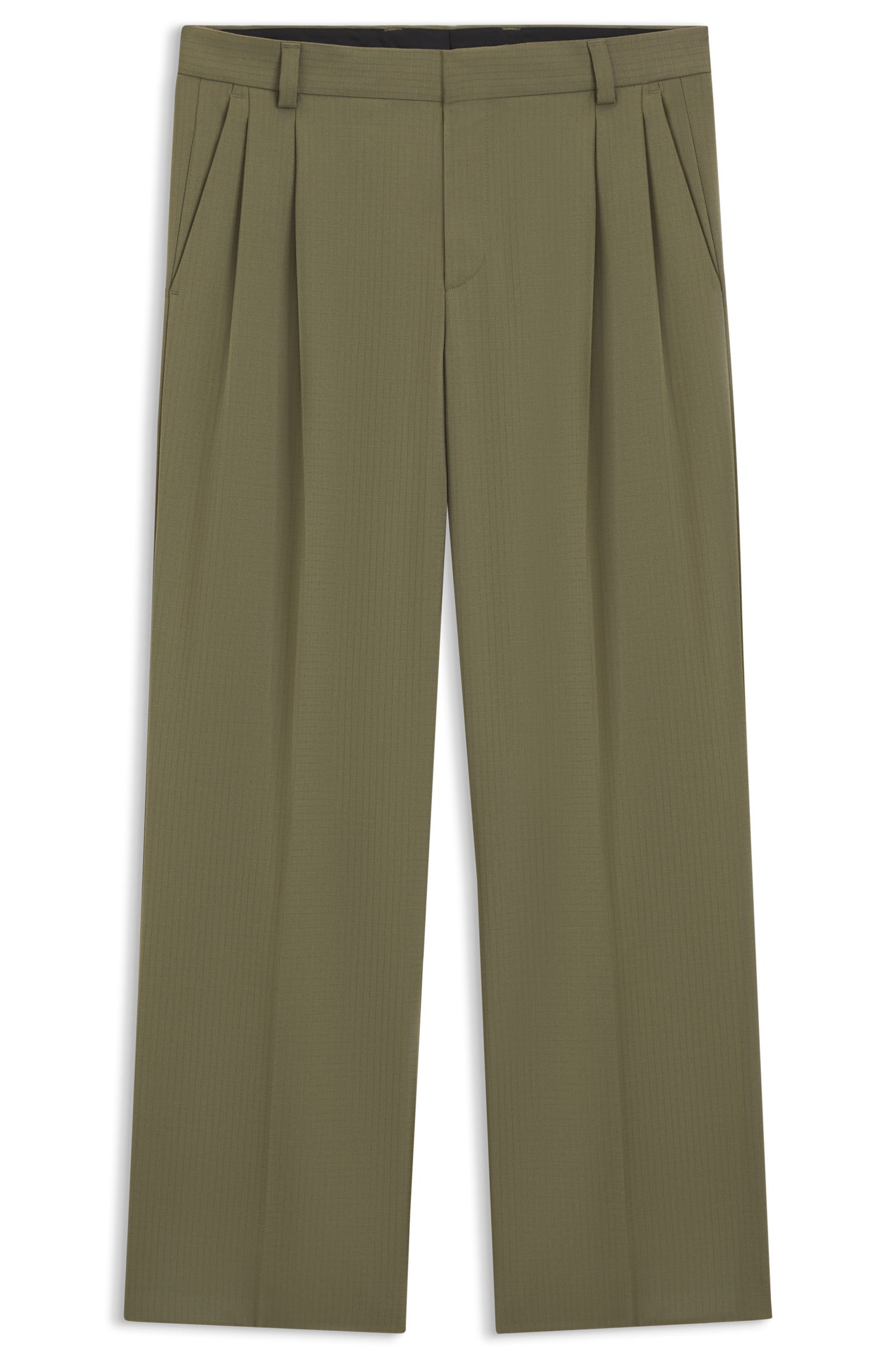 【HUGO雨果】防撕裂弹力面料现代版型长裤