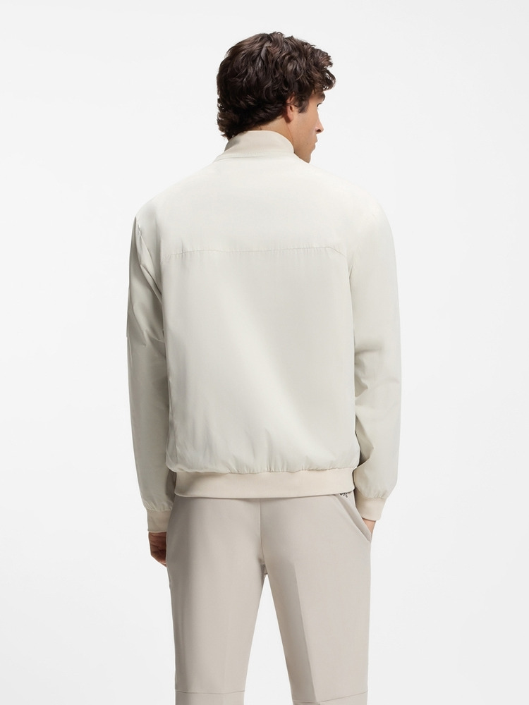 【BOSS博斯】双滚边防泼水紧腰身夹克