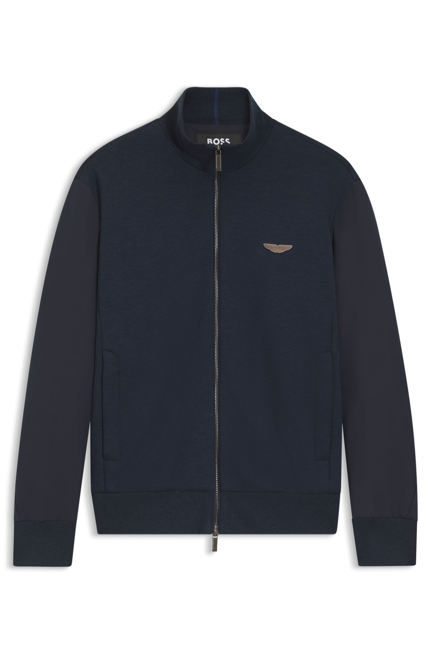 BOSS x ASTON MARTIN轻量填充卫衣夹克