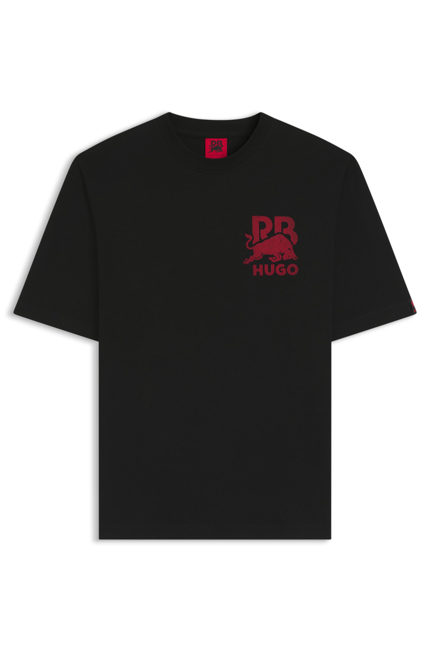 HUGO x RB 公牛图案宽松版型 T 恤