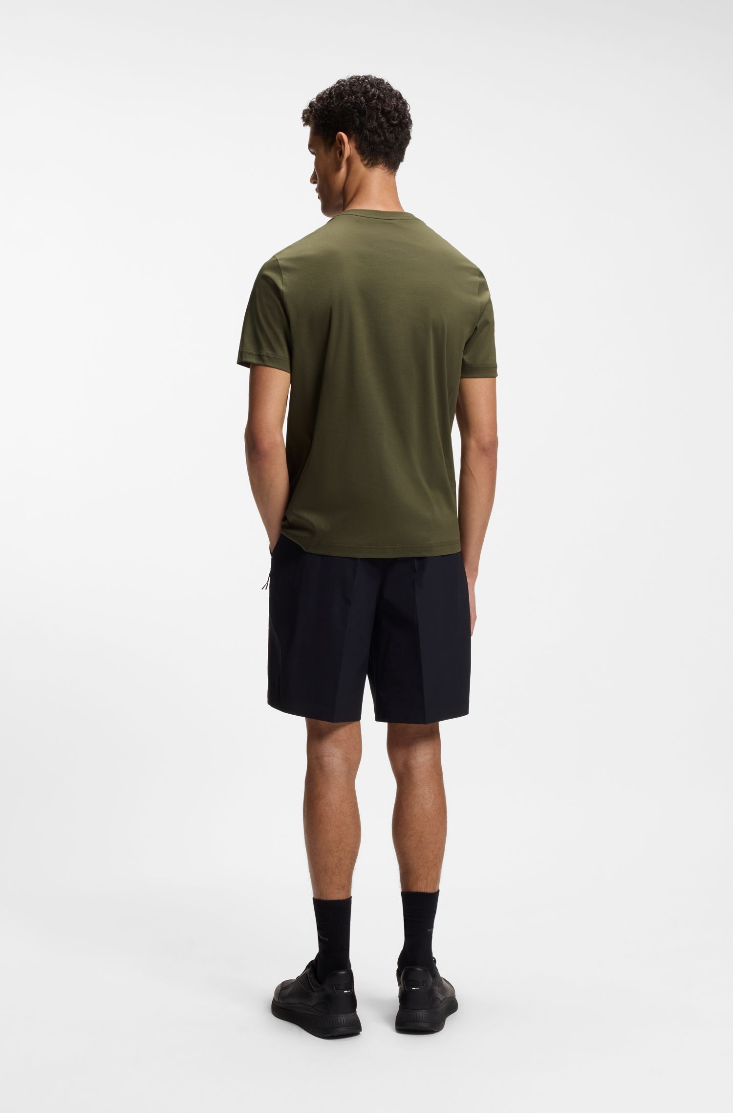 Porsche x BOSS 反光品牌标识 T 恤