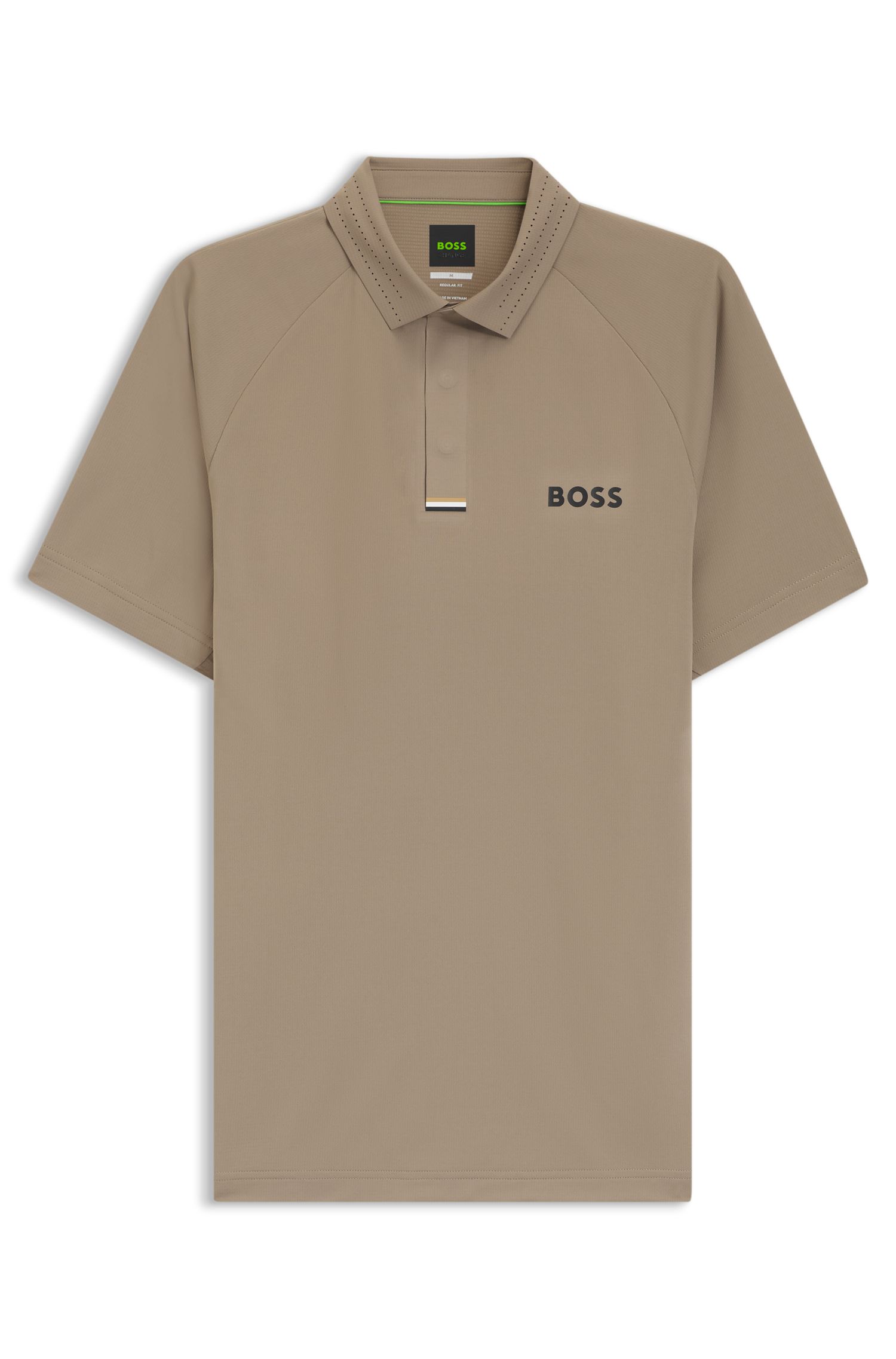 【BOSS博斯】Paddy 撞色徽标修身版型 Polo 衫