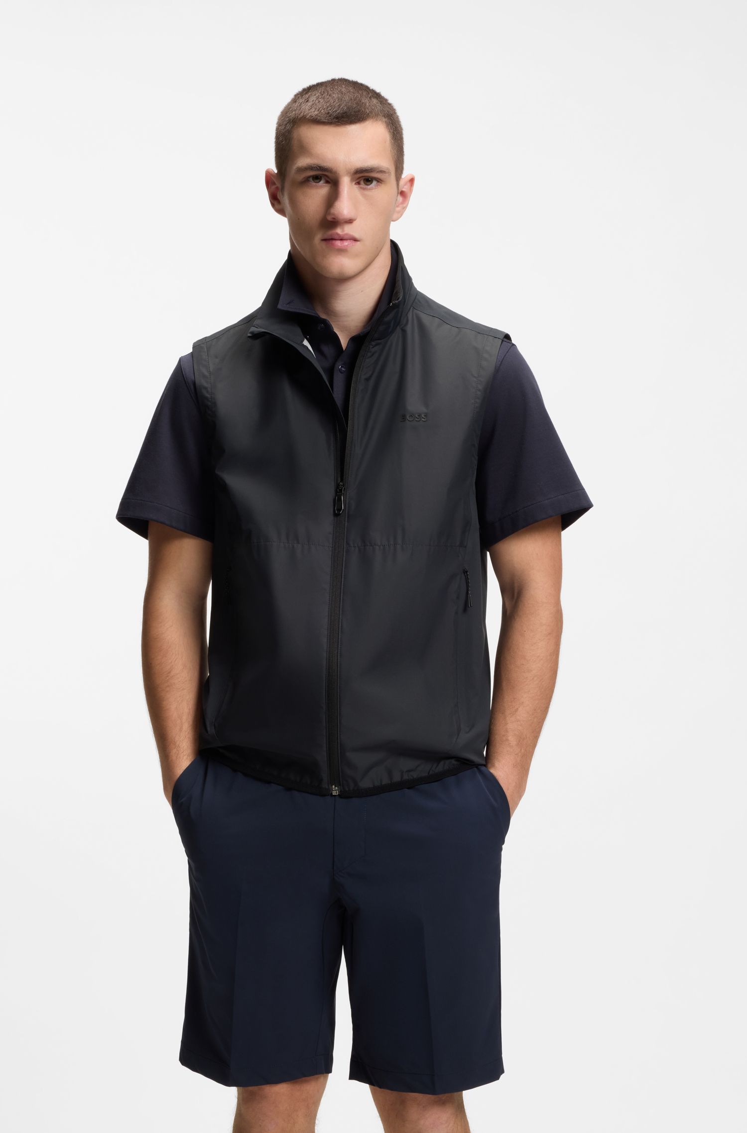 【BOSS博斯】四向弹力防泼水马甲