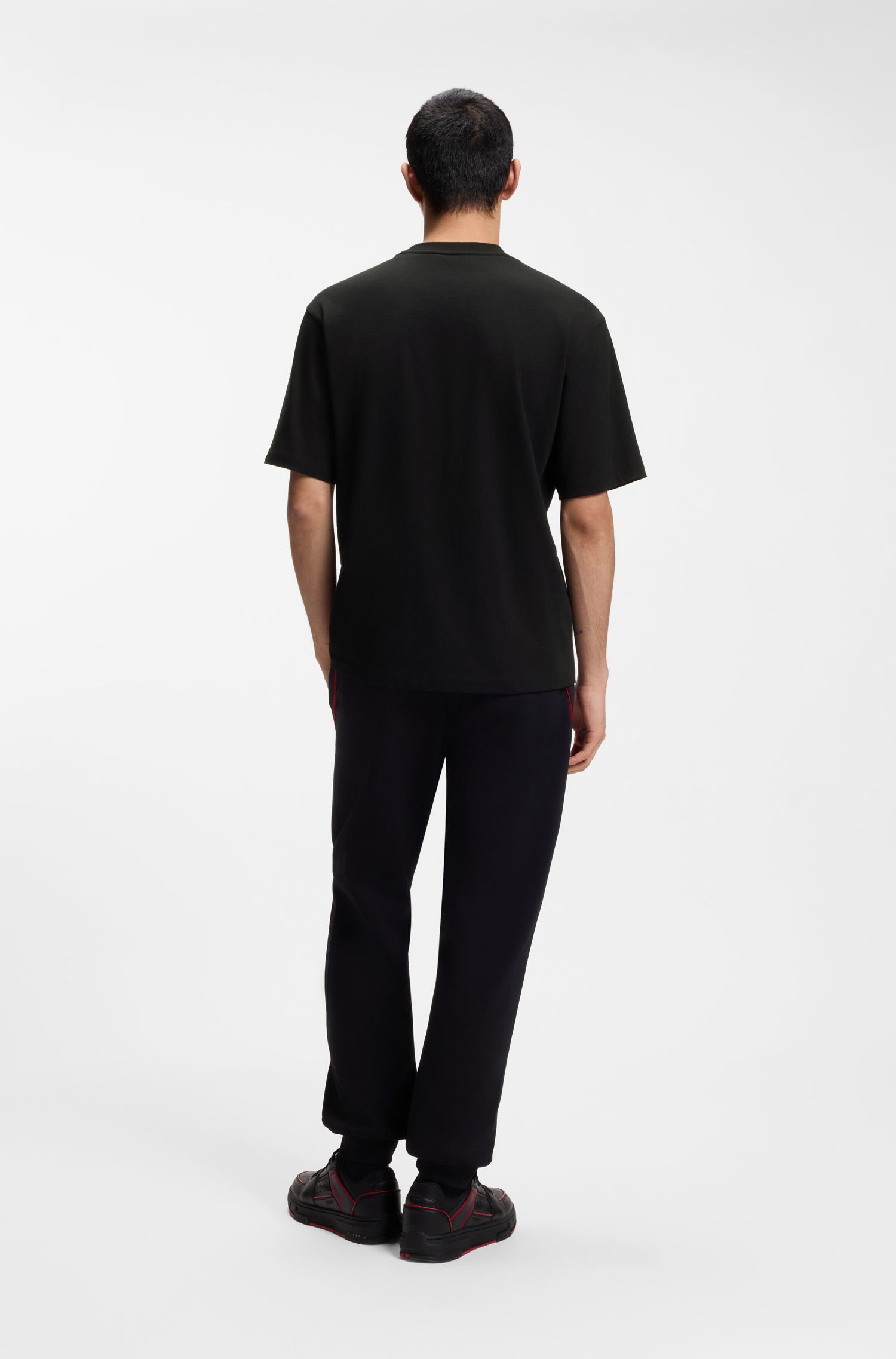 【HUGO雨果】HUGO x RB 公牛图案宽松版型 T 恤