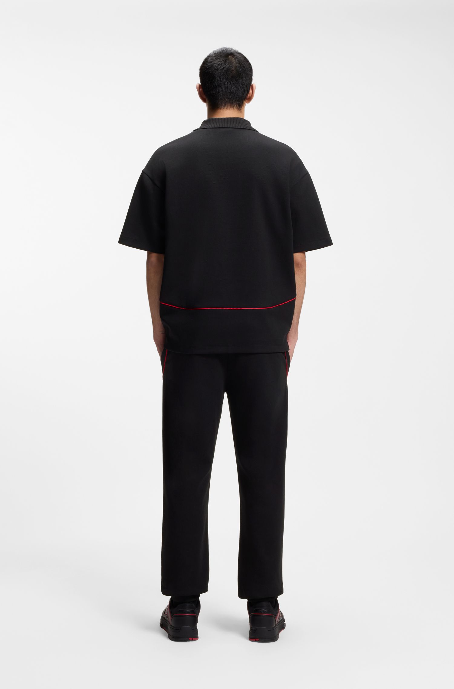 【HUGO雨果】HUGO x RB 公牛图案 Polo 衫