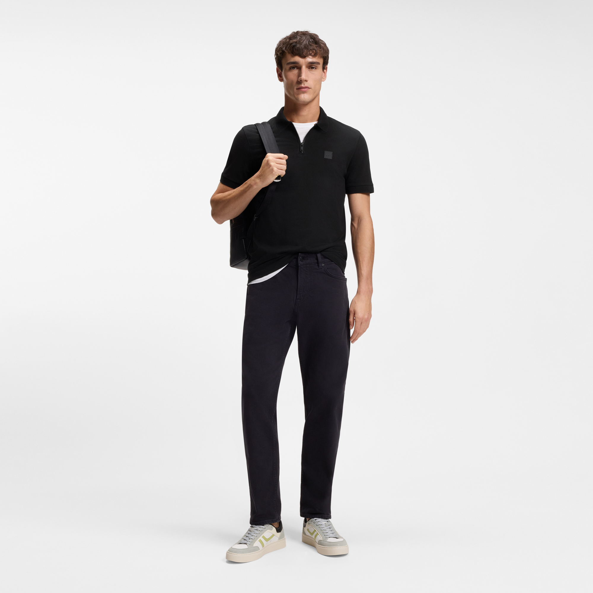 【BOSS博斯】修身版型polo衫