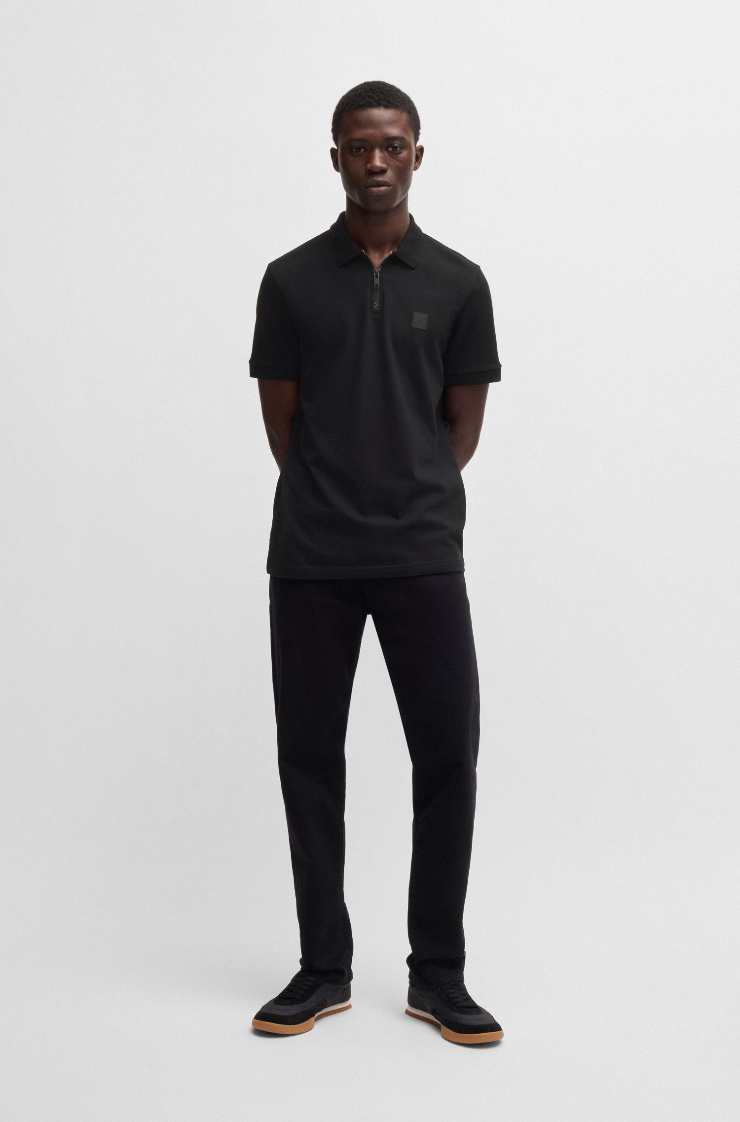 【BOSS博斯】修身版型polo衫