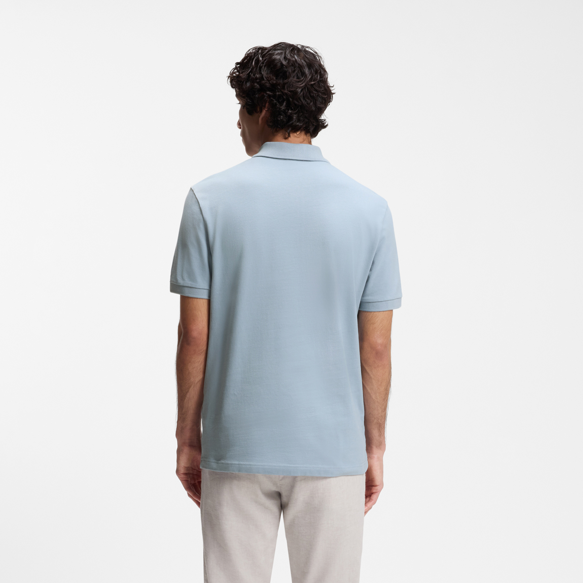 【BOSS博斯】修身版型polo衫