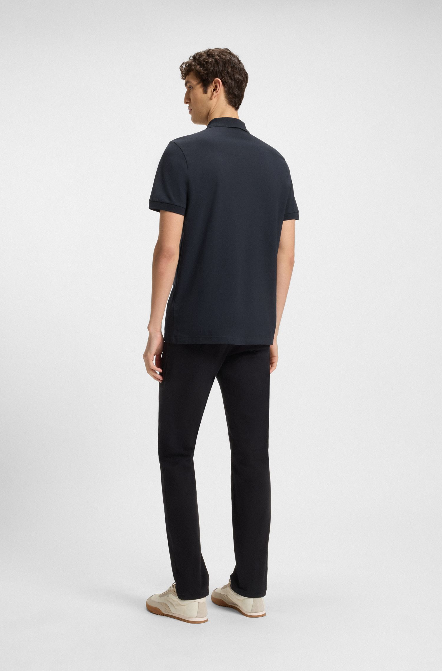 【BOSS博斯】修身版型polo衫