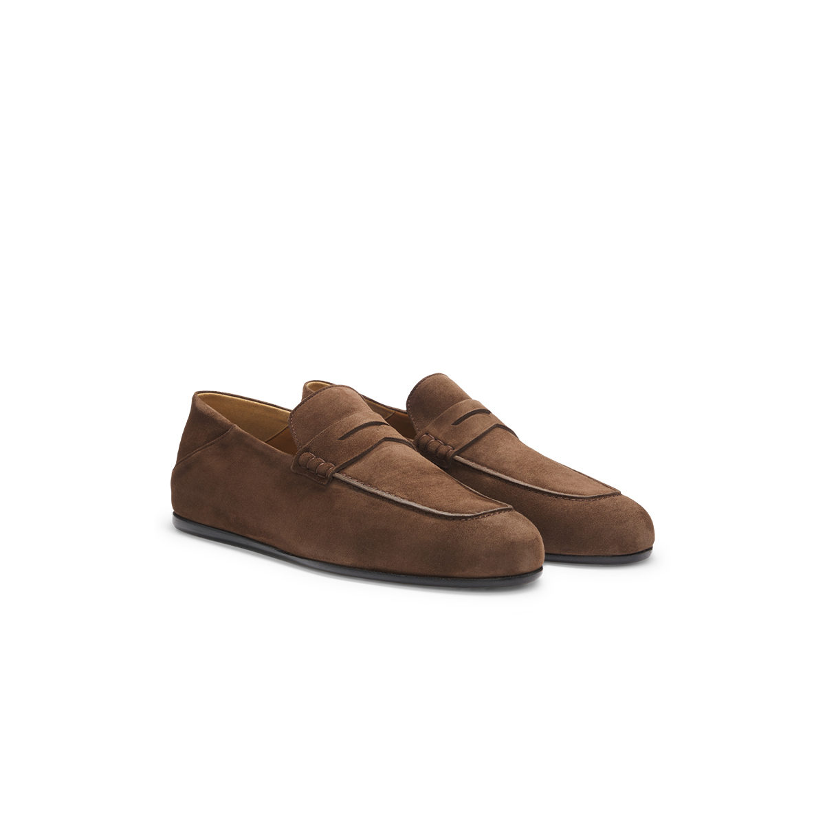 【BOSS博斯】BOSS BY BECKHAM 麂皮便士乐福鞋