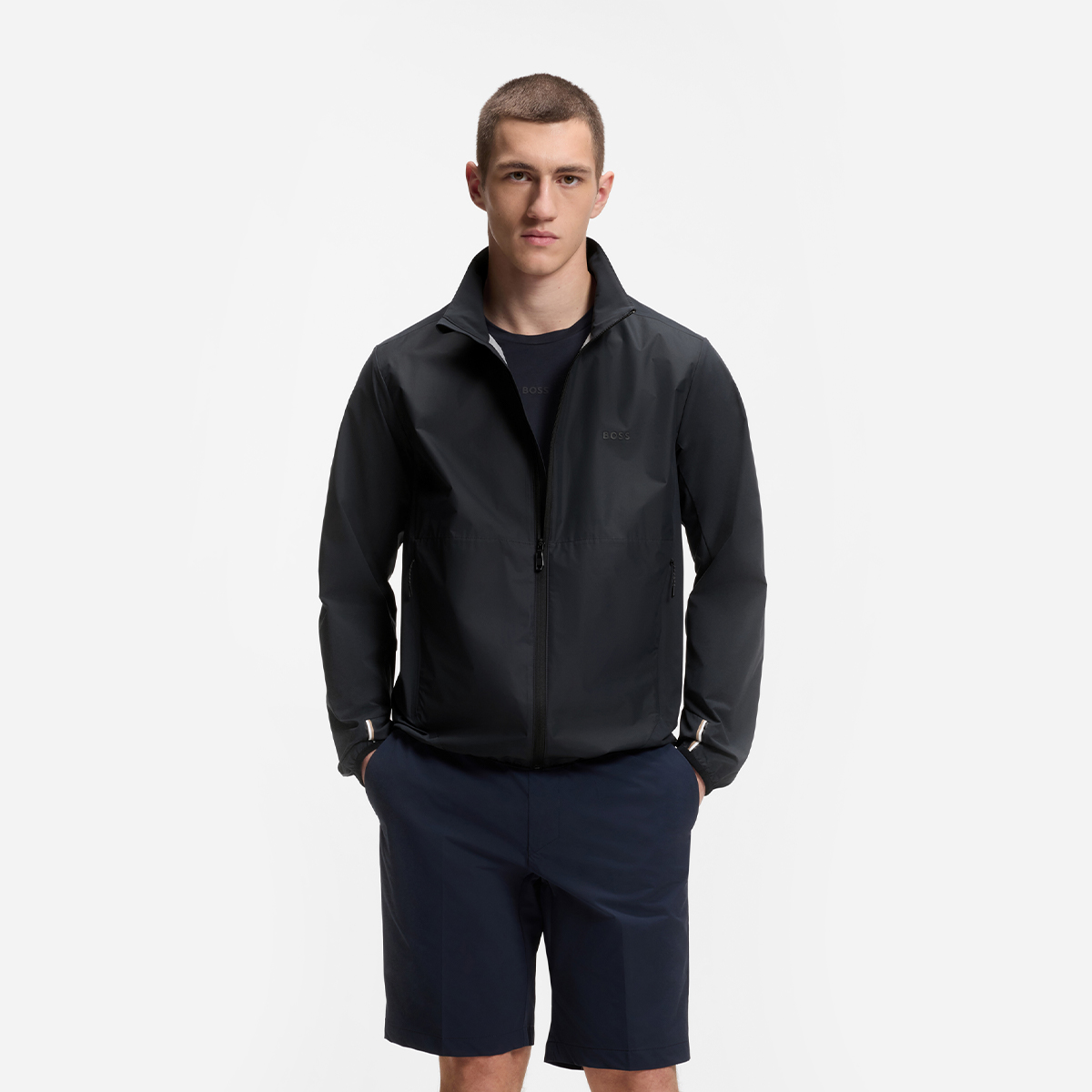 【BOSS博斯】四向弹力面料防泼水夹克