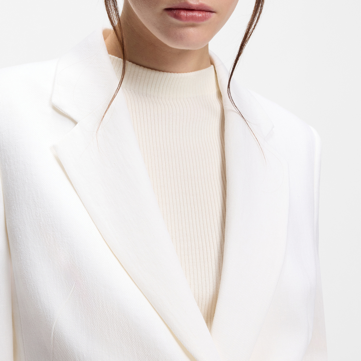 【BOSS博斯】亚麻混纺修身版型外套