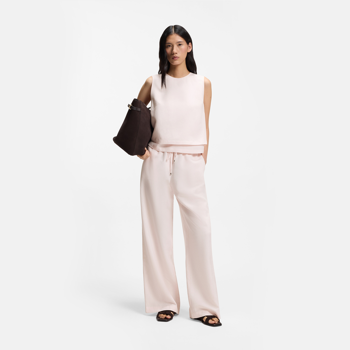 【BOSS博斯】露背叠搭上衣