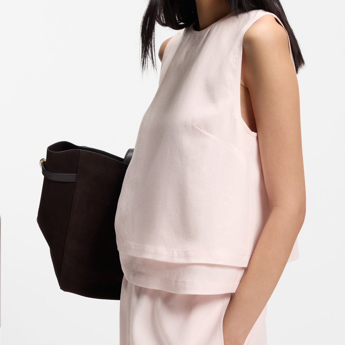 【BOSS博斯】露背叠搭上衣