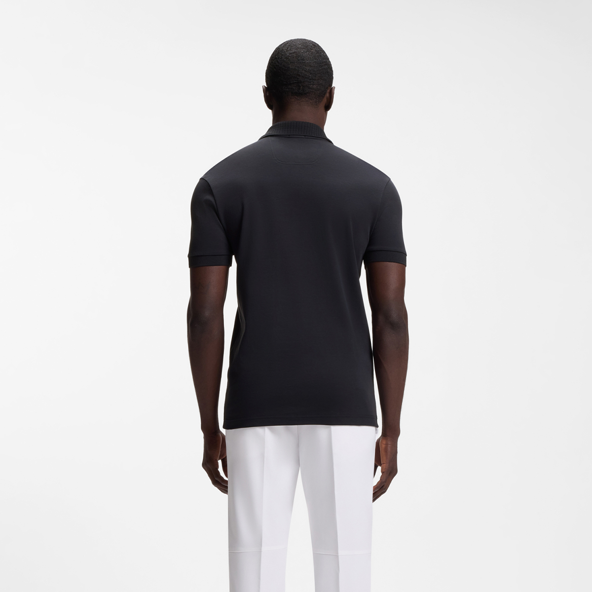 【BOSS博斯】奢华棉质修身 Polo 衫