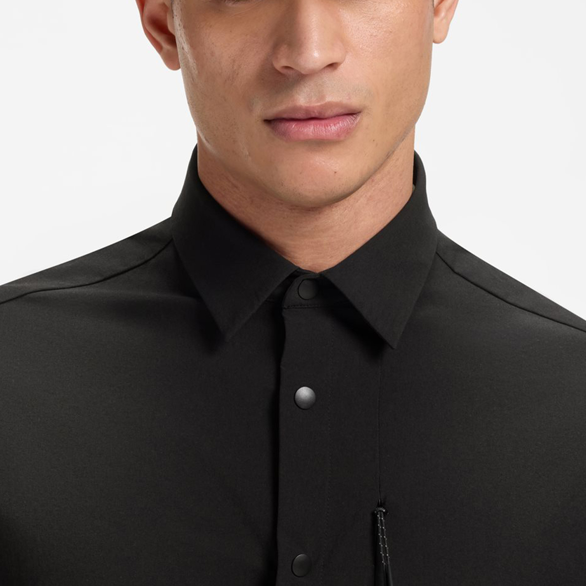 【BOSS博斯】防泼水饰面宽松版型外套衬衫