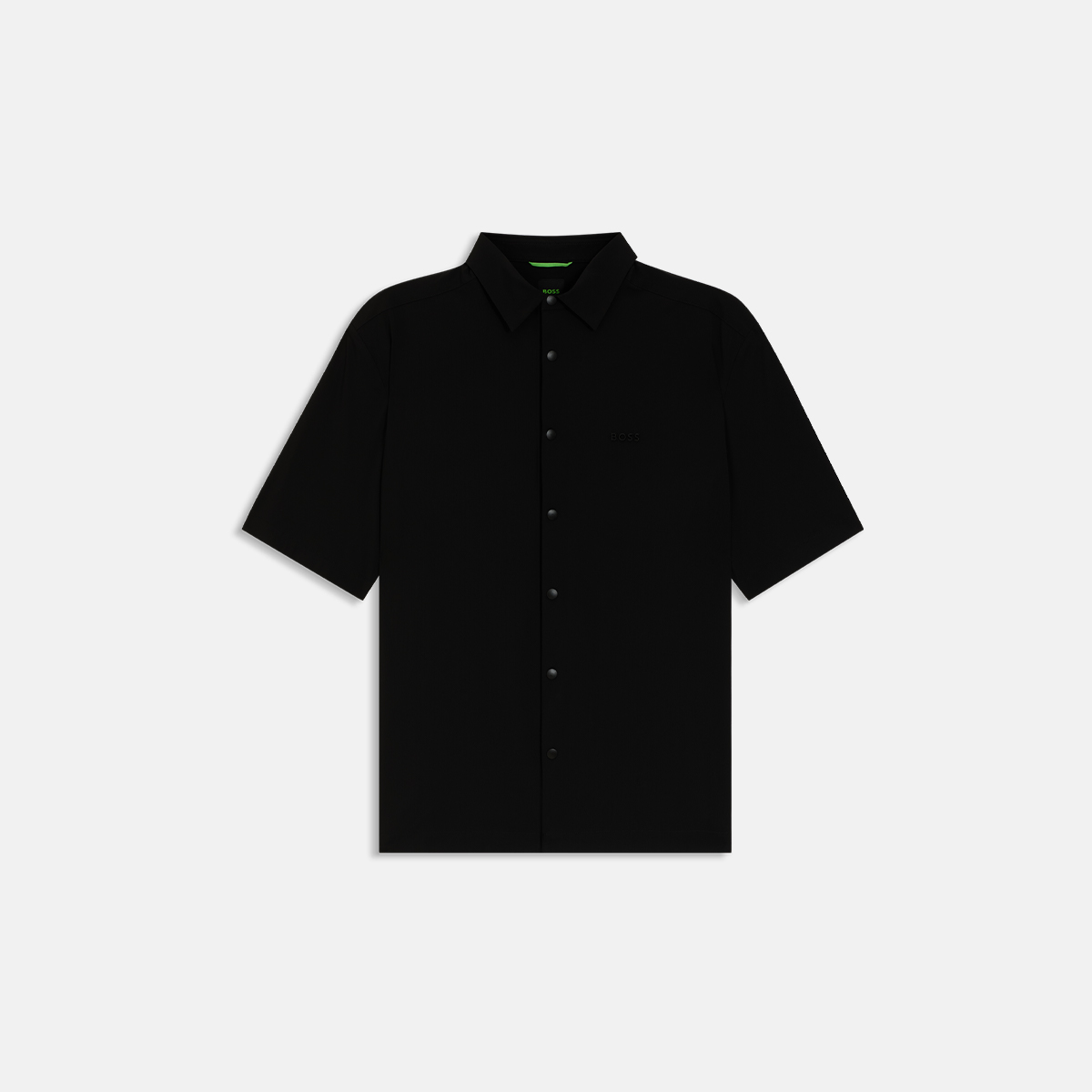 【BOSS博斯】防泼水饰面宽松版型衬衫