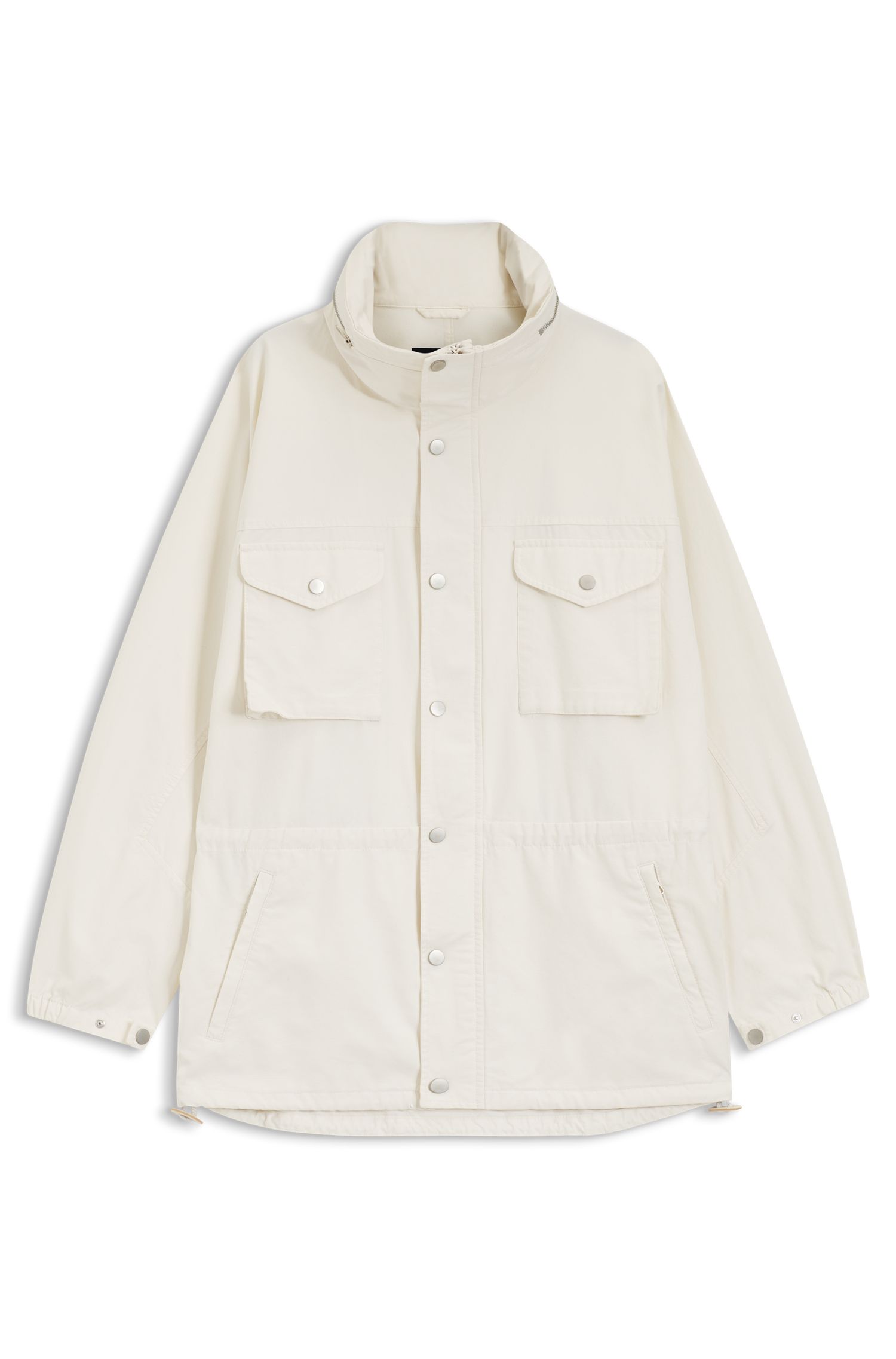 【BOSS博斯】BOSS BY BECKHAM 棉质派克大衣