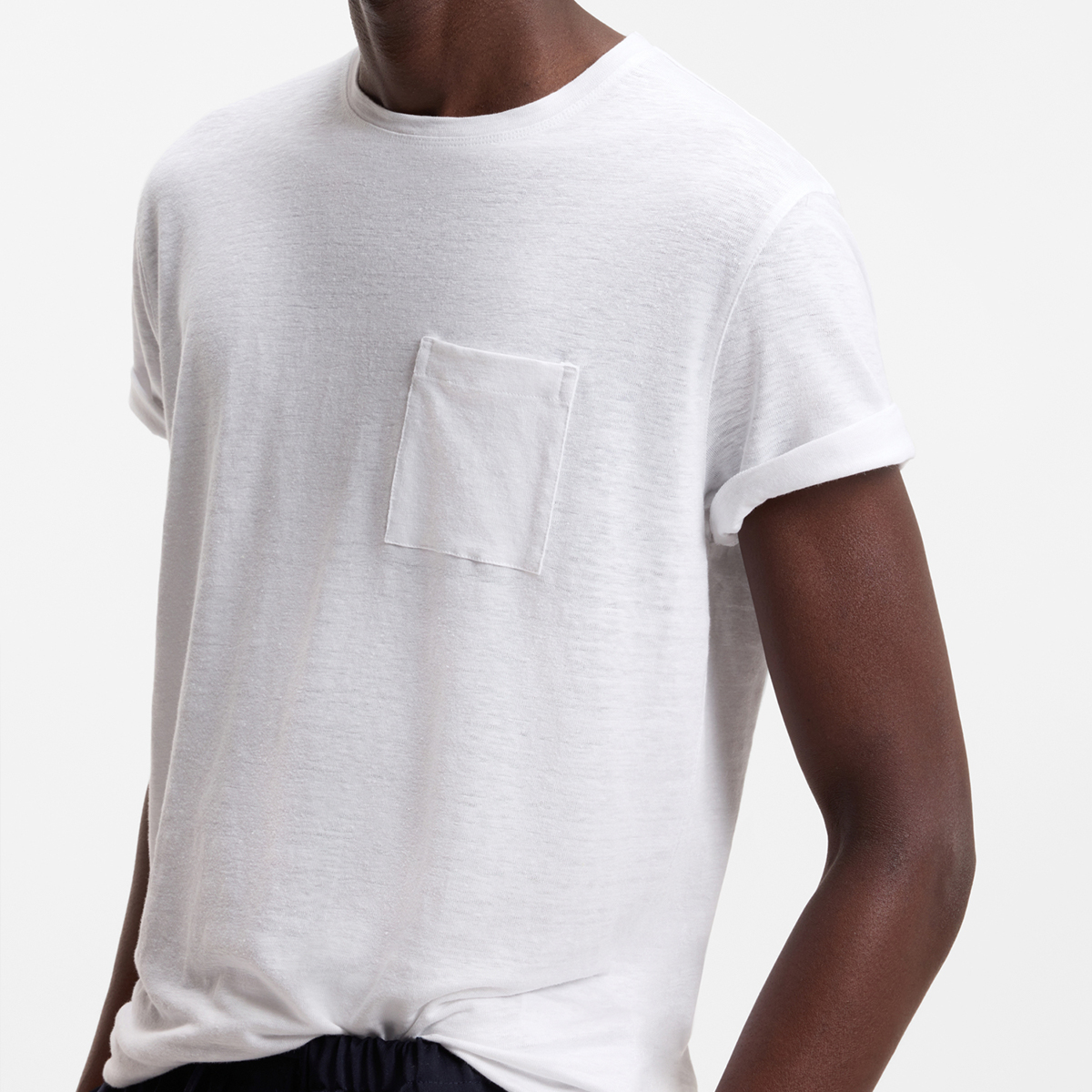 【BOSS博斯】BOSS BY BECKHAM 亚麻 T 恤