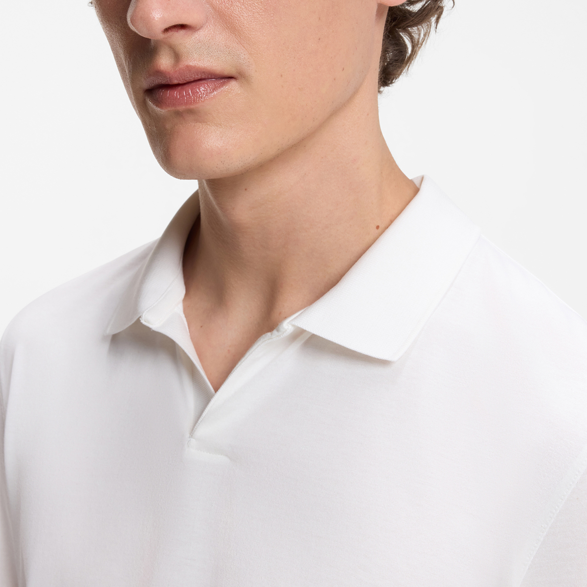 【BOSS博斯】BOSS BY BECKHAM 棉丝混纺 Polo 衫