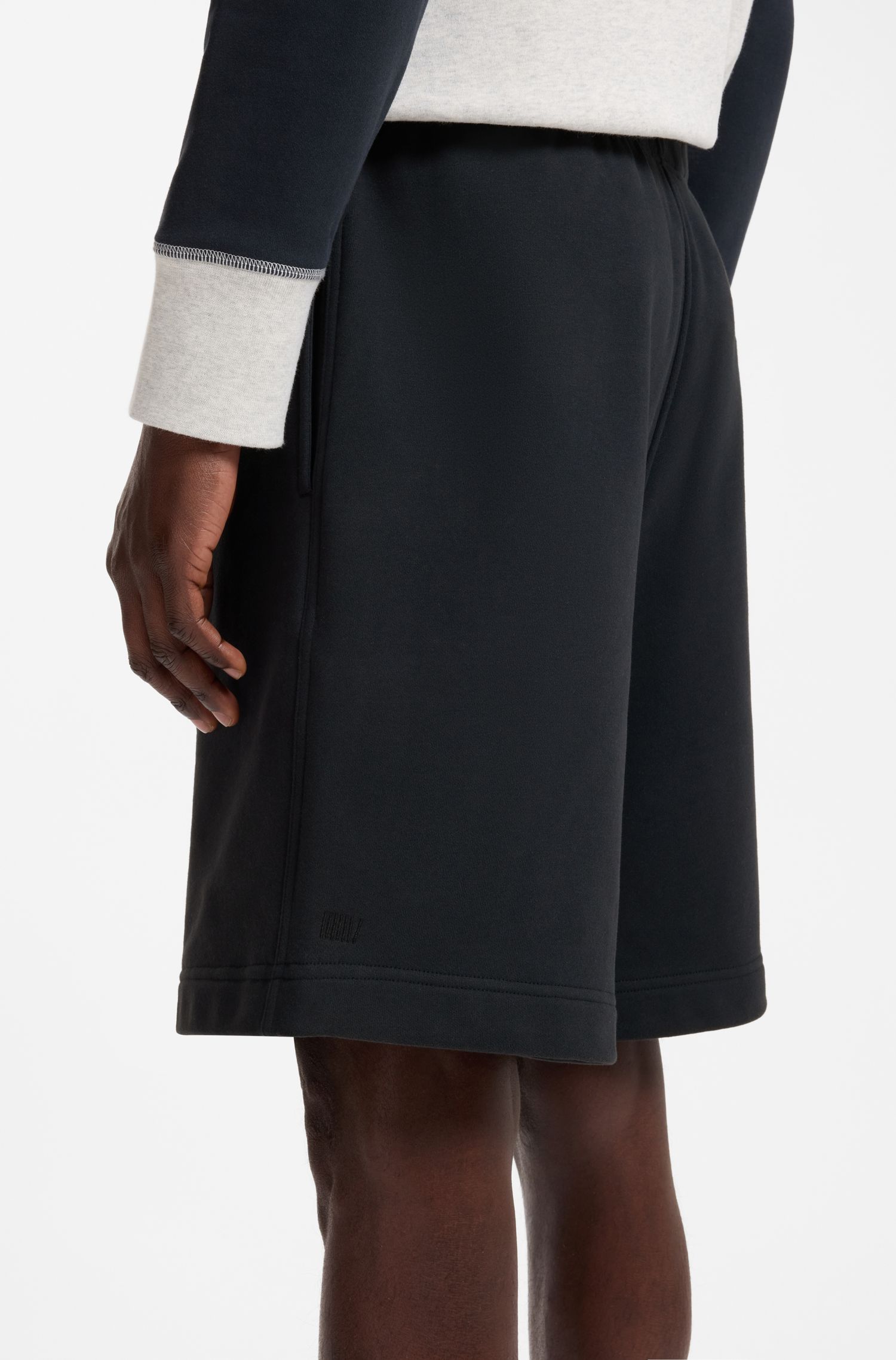 【BOSS博斯】BOSS BY BECKHAM棉质毛圈布短裤