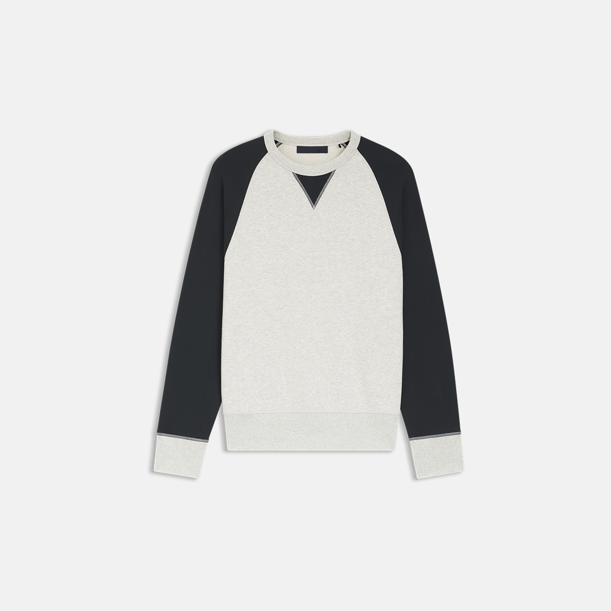 【BOSS博斯】BOSS BY BECKHAM拼色棉质毛衣