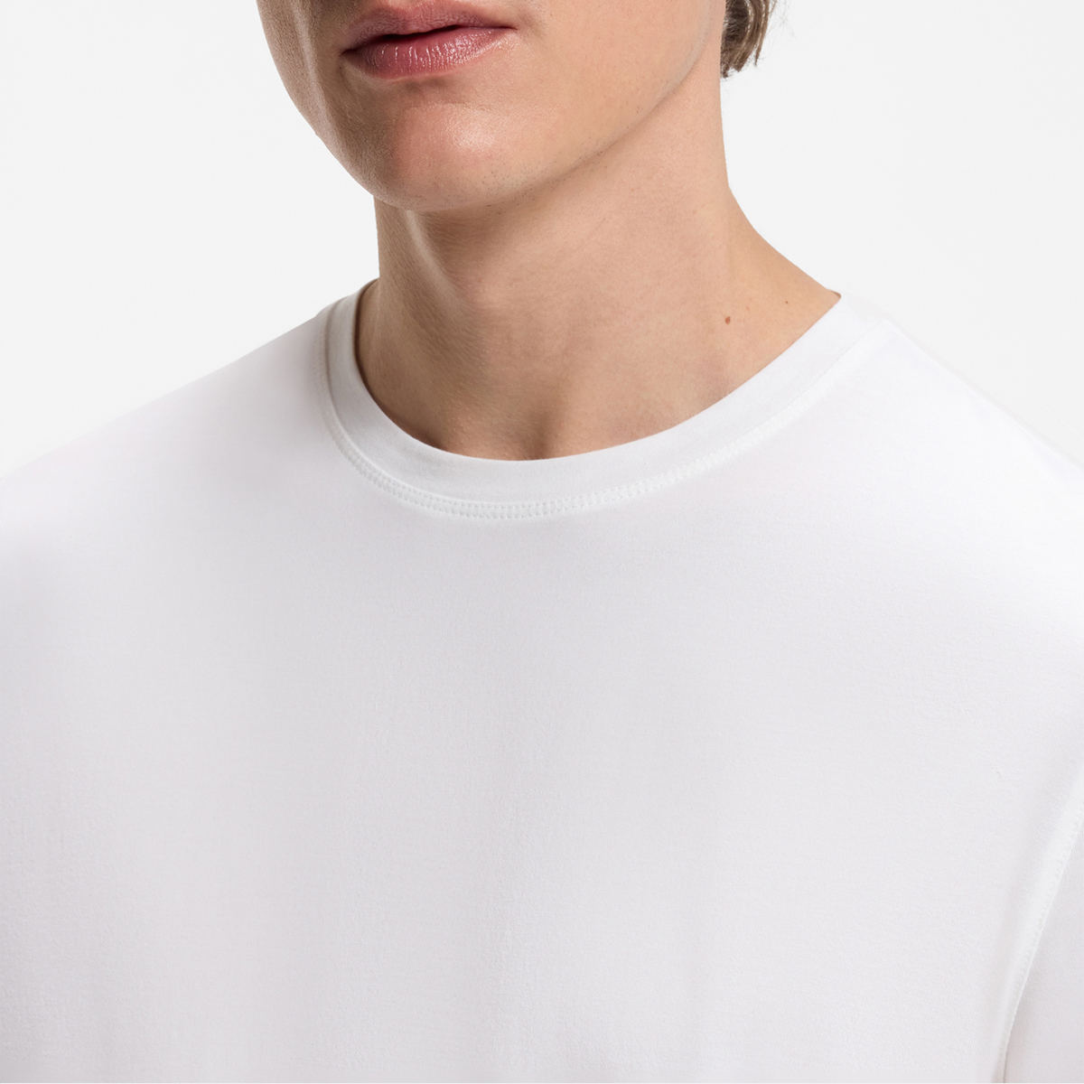 【BOSS博斯】BOSS BY BECKHAM棉丝混纺T恤