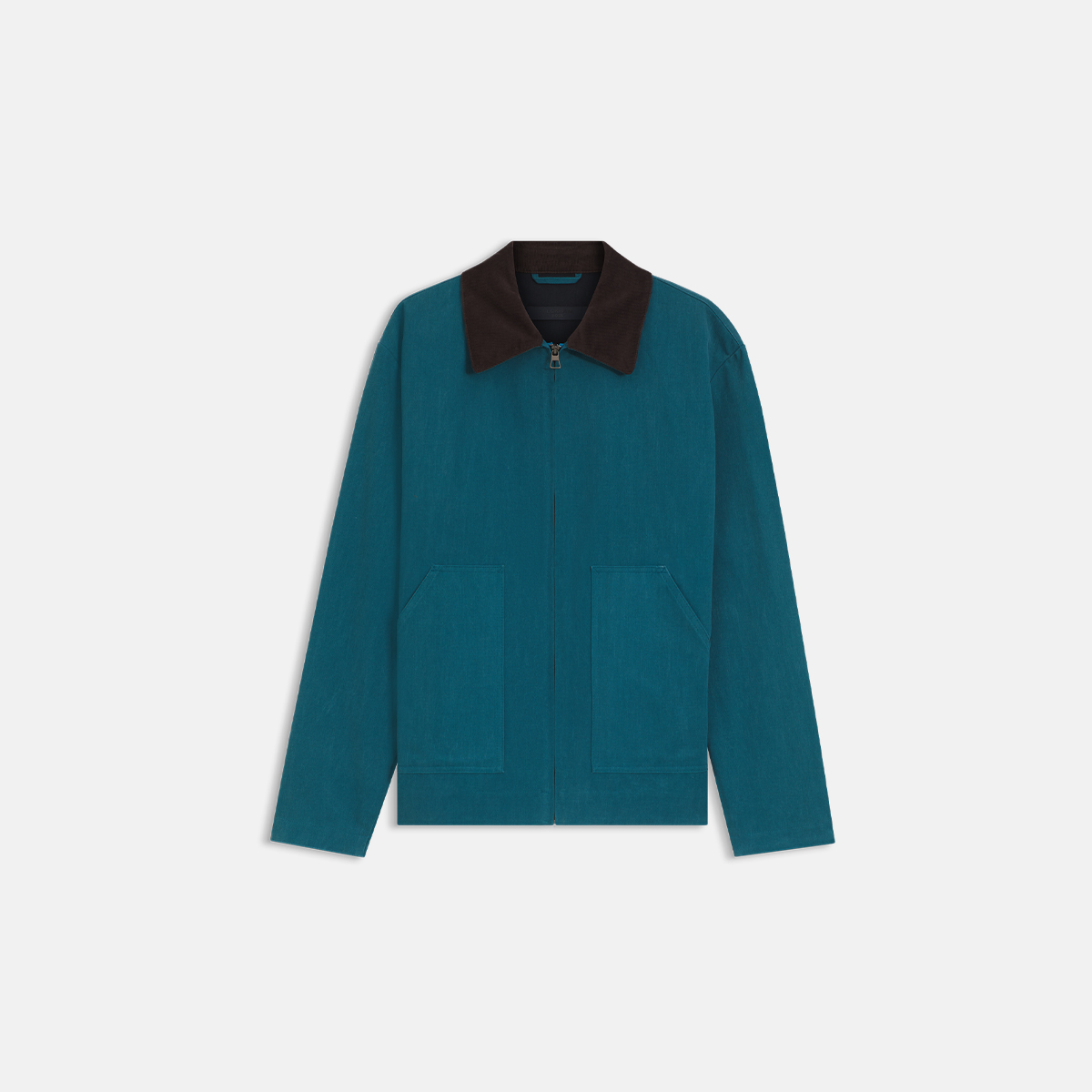 【BOSS博斯】BOSS BY BECKHAM撞色衣领棉质夹克