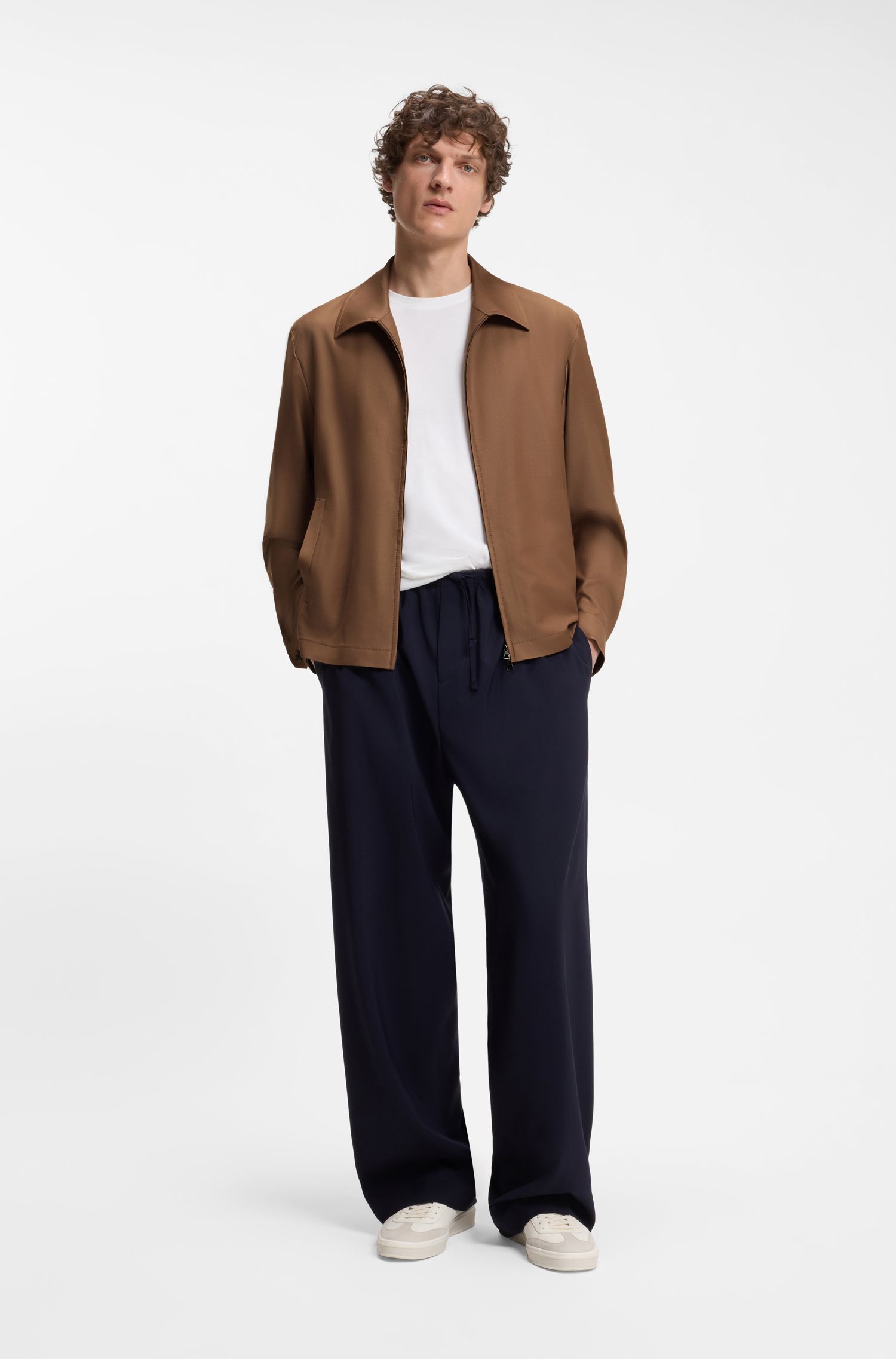 【BOSS博斯】BOSS BY BECKHAM羊毛夹克