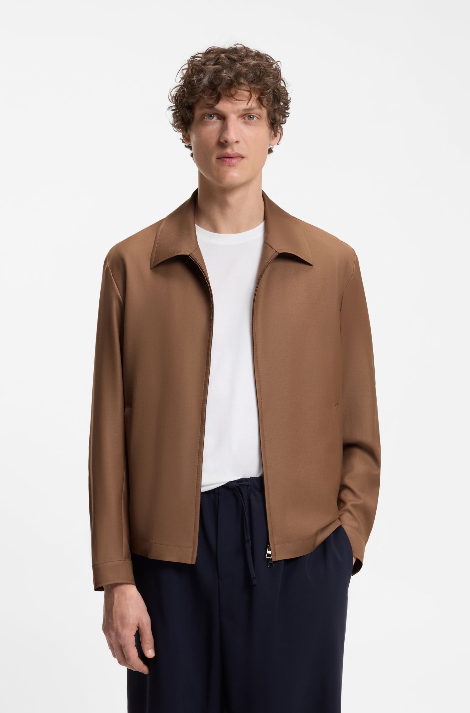 【BOSS博斯】BOSS BY BECKHAM羊毛夹克