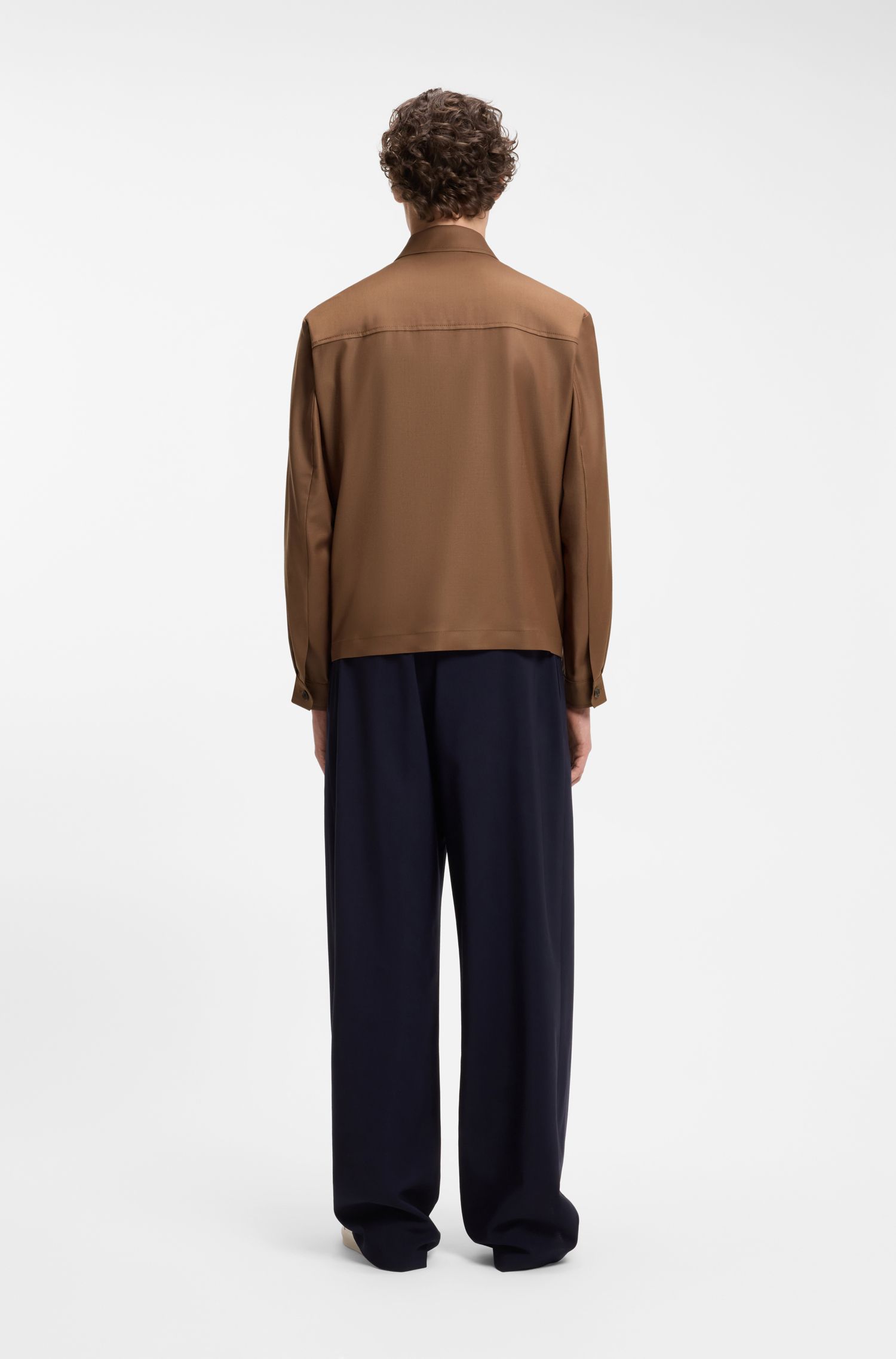 【BOSS博斯】BOSS BY BECKHAM羊毛夹克