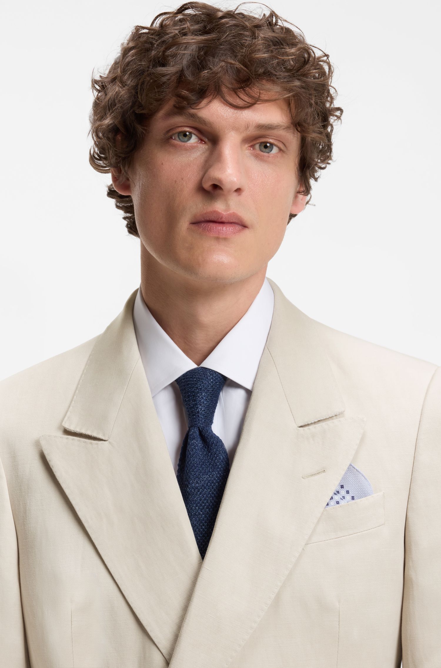 【BOSS博斯】BOSS BY BECKHAM微图案修身夹克