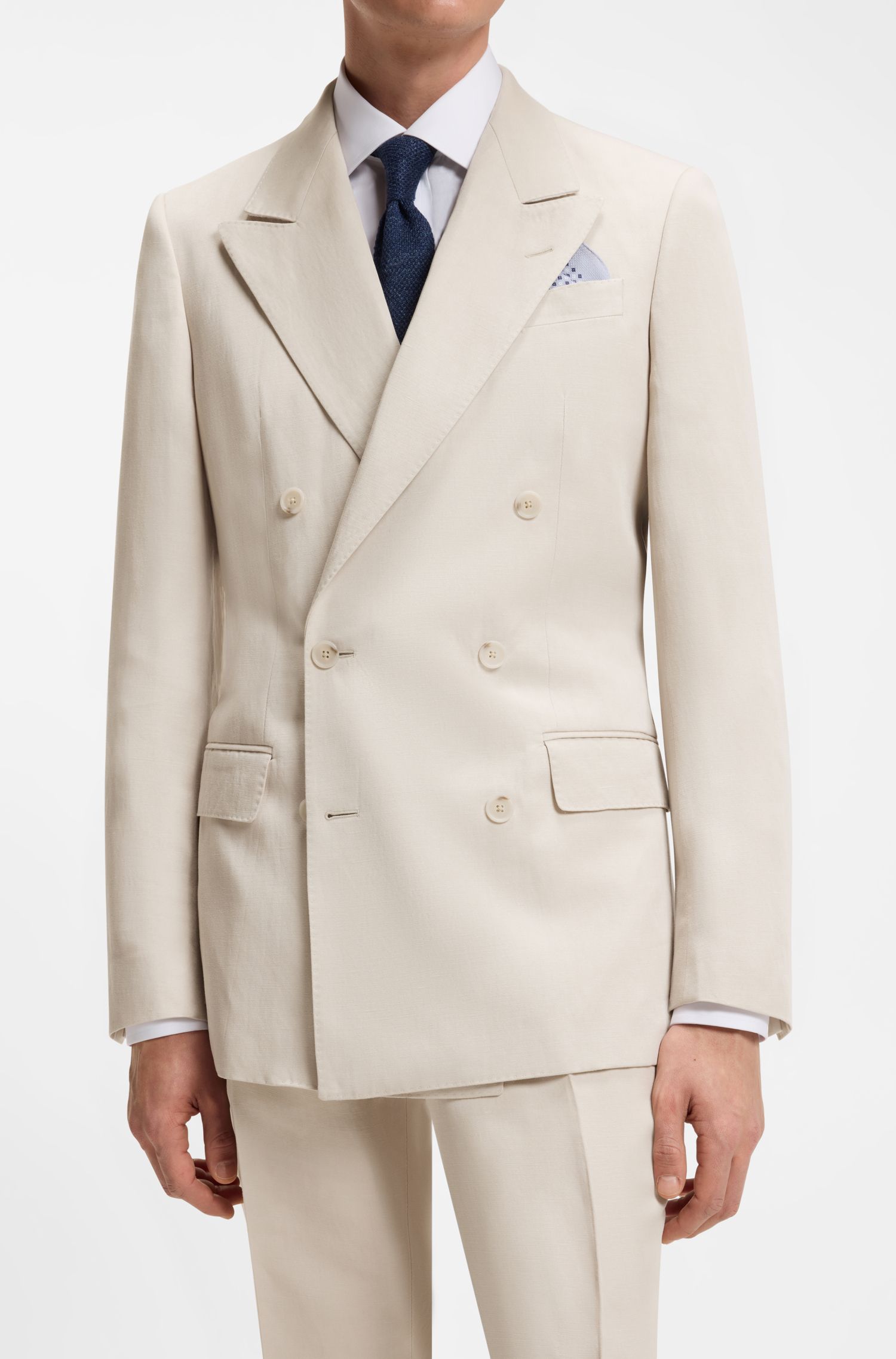 【BOSS博斯】BOSS BY BECKHAM微图案修身夹克