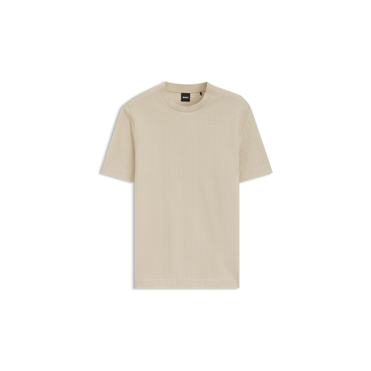 【BOSS博斯】棉质提花图案 T 恤