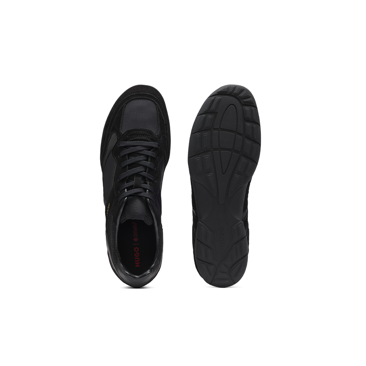 【HUGO雨果】镂空网面混合材质运动鞋